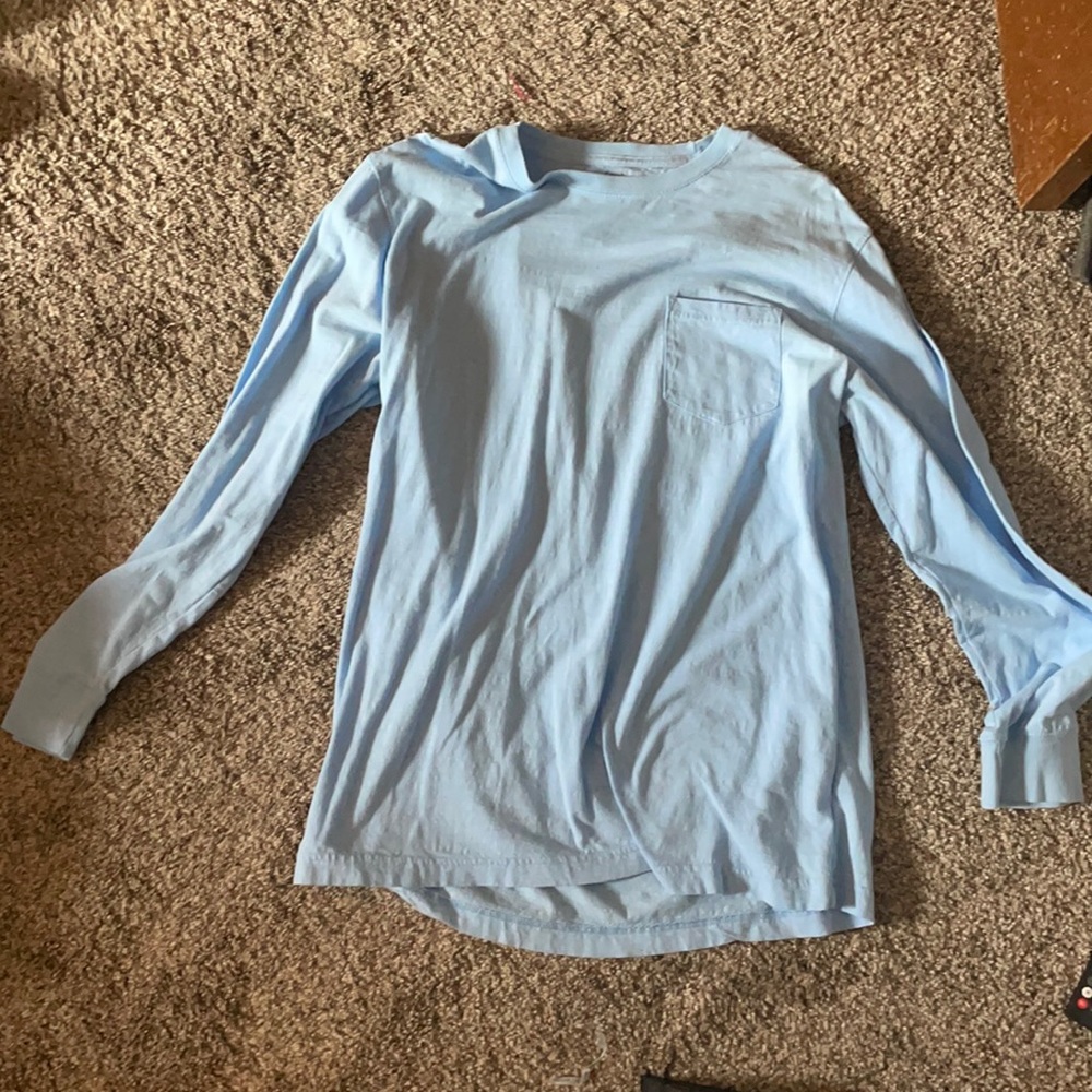 Light blue Long Sleeve shirt w/pocket